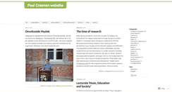Desktop Screenshot of paulcraenen.com